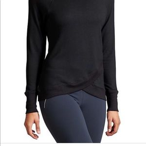 Athleta Criss Cross Super Soft Sweatshirt